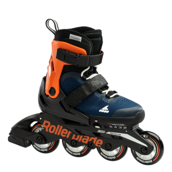 ROLLERBLADE MICROBLADE Mitternacht Blau/Orange